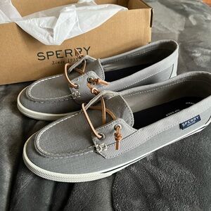 Sperry Women's Gray Boat Shoes 9.5